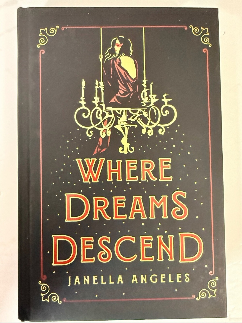SIGNED Where Dreams Descend by Janella Angeles | OwlCrate YA Hardcover